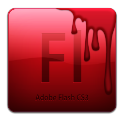 Flash CS3 Dirty Icon 256x256 png